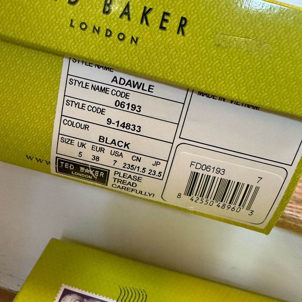 Ted Baker Black Shoes